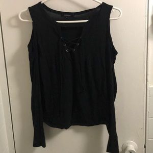 Black long sleeve shirt